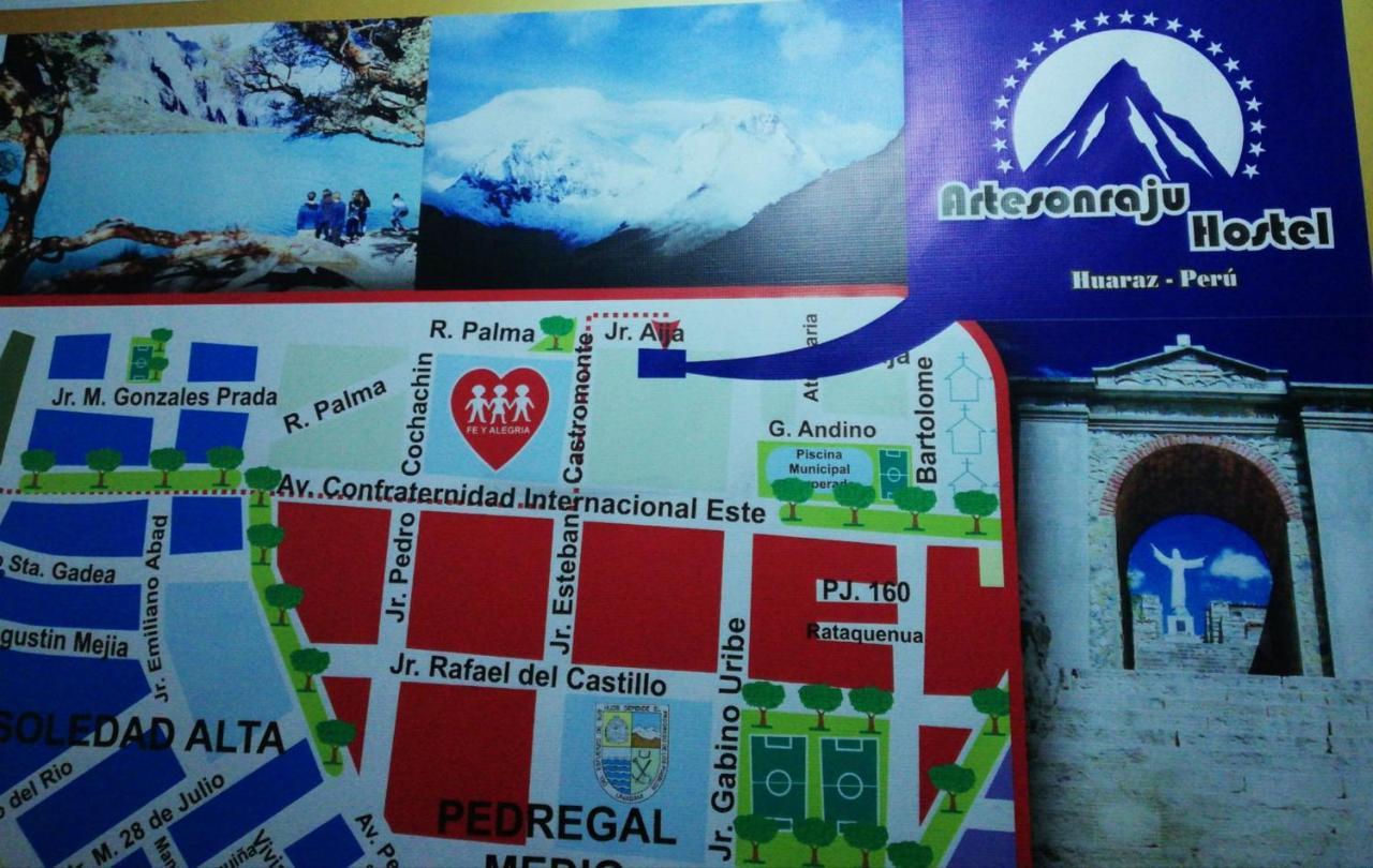 Artesonraju Hostel Huaraz מראה חיצוני תמונה